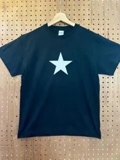 ワンスターTシャツ Mサイズ　ブラックボディ