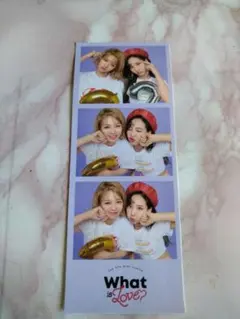 TWICE ジョンヨン ナヨン ステッカー what is love?