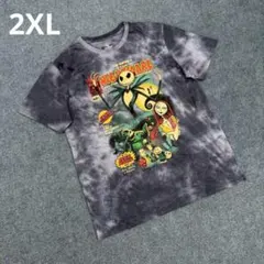 ディズニー ナイトメア ビフォ アクリスマス 半袖 Tシャツ タイダイ 2XL
