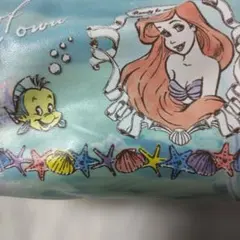 タグな無し　新品未使用　リトル・マーメイド アリエル ポーチ、デズニー