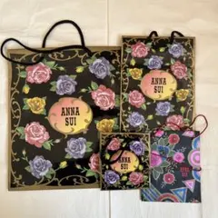ANNA SUI ショップ袋 4枚セットのサムネイル
