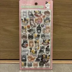 あ*ら様 【正規品】ボンボンドロップシール和柄　猫