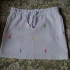 【新品未使用】POLO RALPH LAUREN ホワイト スカート