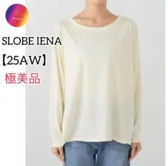 25AW✨極美品✨SLOBE IENA 強撚天竺 ニュアンスロンT 長袖　無地