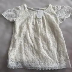 タグ付き新品未使用アイボリー レース 授乳服 マタニティ M