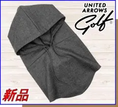 【新品】アローズゴルフ帽子別注SLOANEバラクラバウール100%フーテッドF