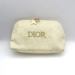 ディオール　ノベルティポーチ　ゴールド