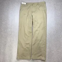UniFirst ワークパンツ 32×32 USA企業物 チノパン ベージュ