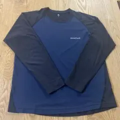 mont-bell 長袖Tシャツ S ネイビー　男性