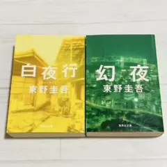 東野圭吾 白夜行 幻夜 集英社文庫 2冊セットのサムネイル