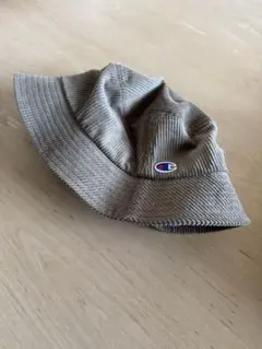 【美品】Champion コーデュロイ バケットハット ベージュ チャンピオン