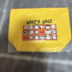スヌーピー WHO'S WHO クーラーバッグ