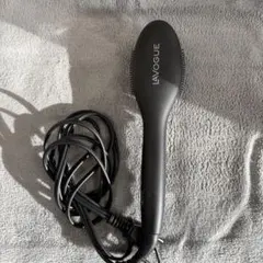 LAVOGUE ブラシヘアアイロン ブラック