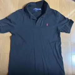 POLO RALPH LAUREN黒ポロシャツ L/ G(14-16)