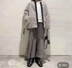 ローリーズファーム　スエードマーメイドスカート