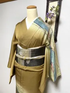 410aj40〇作家物 ジュニア振袖＆袋帯 鶴 十三参り 成人式〇美品 410aj40〇作家物 ジュニア振袖＆袋帯 鶴 十三参り 成人式〇美