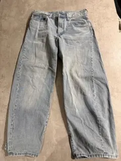 GU バレルレッグジーンズ ウエスト31 (約Mサイズ)78.5cm