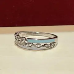 ヴィンテージ デザイン　アクセサリー　シルバー　ターコイズブルー　リング　指輪