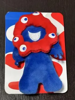 【新品未使用】ミャクミャクマスコット　ぬいバッジ（安全ピン）