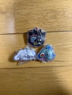 サンリオ パッケージチャーム シナモン ハンギョドン バツ丸