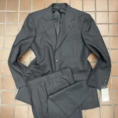 定番‼️新品★チャコールグレー系スーツ　メンズビジネススーツ【M A5】