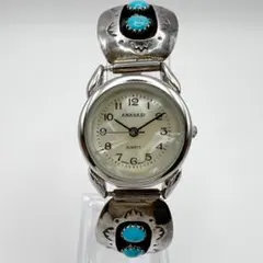 インディアンジュエリークォーツ腕時計 ターコイズ STERLING R 2026年最新】インディアンジュエリー 時計の人気アイテム - メルカリ