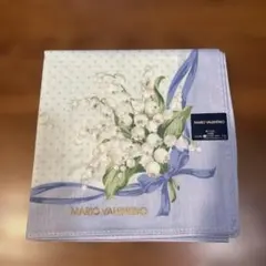 【新品未使用】MARIO VALENTINO 花柄大判ハンカチ