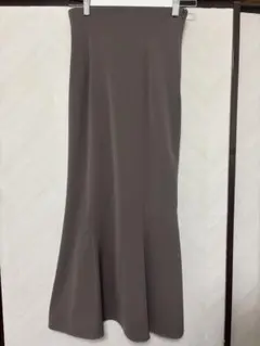 FRAY I.D フレイアイディー ハイウエストマーメイドスカート　モカ