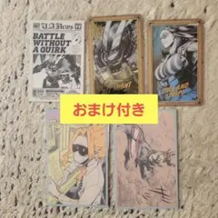 ヒロアカ 原画展 メモリアルコレクション 箔押しクリアカード オールマイト