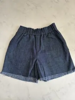LUCA ショートパンツ サイズ38 美品 ウエストゴム フリンジ裾