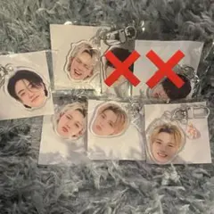 TREASURE 喜怒哀楽 顔アクキー