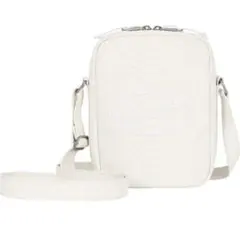 Supreme Nike Leather Shoulder Bag white