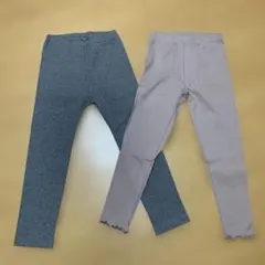 キッズ スパッツ レギンス 2点セット