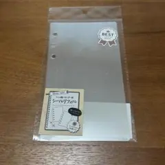 A6 クリア シールリフィル 10枚セット　ソフトタイプ