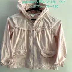 ★3can4onリボンフリル ウィンドブレーカー120