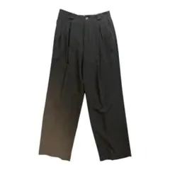GIORGIO ARMANI ウールレーヨン タックスラックス /FZ26 - メルカリ