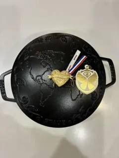 ストウブ　トゥモローランド EDM プレート ブラック 20cm ストウブ トゥモローランド EDM プレート ブラック 20cm ストウブ