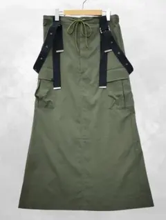 ayane アヤン ポリエステル カーゴ ジャンパースカート 38(M)