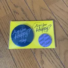 【新品・未開封】嵐＊Are you Happy?＊会場限定グッズ＊缶バッチ《紫》