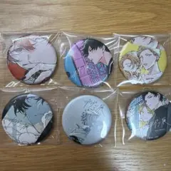 ギヴン イラスト展 缶バッジ 原作画 秋彦 春樹 - メルカリ