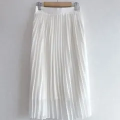 ♡NICE CLAUP♡プリーツロングスカート　Ｆ