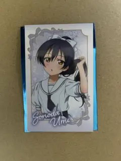 ラブライブ μ's マリンコレクション 園田海未 フォト風カード