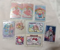 サンリオ 9点まとめ売り ウエハースカード キーホルダー