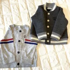 ベビー80❤️ブルゾン⭐️カーディガン❤️セット売り✨女の子❤️男の子✨お着替え❤️登園❗️