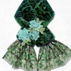 ティペット❣️ワンランク上❣️ハンドメイド