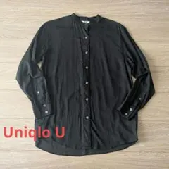 UNIQLO U シアーバンドカラーシャツ