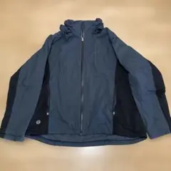ランズエンド 防水機能付きネイビー ナイロンジャケット L