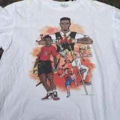 カンフー　スポーツ　グラフィックTシャツ ホワイト Mサイズ