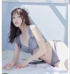 sugar 千鳥柄 バッククロスリボン ビキニ 水着 - メルカリ