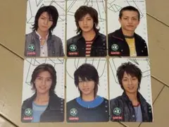KAT-TUN ロッテ XYLISH ミュージックギフトカード 6枚のサムネイル